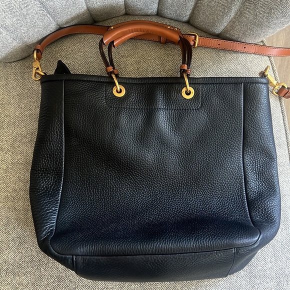Marc By Marc Jacobs Black and Tan Shoulder Bag - Picture 4 of 9